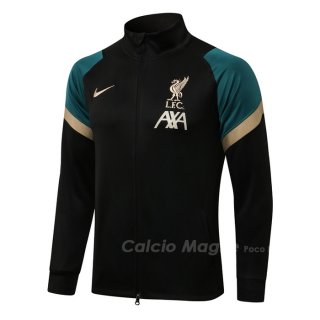 Giacca Liverpool 2021-2022 Nero e Verde