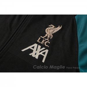 Giacca Liverpool 2021-2022 Nero e Verde